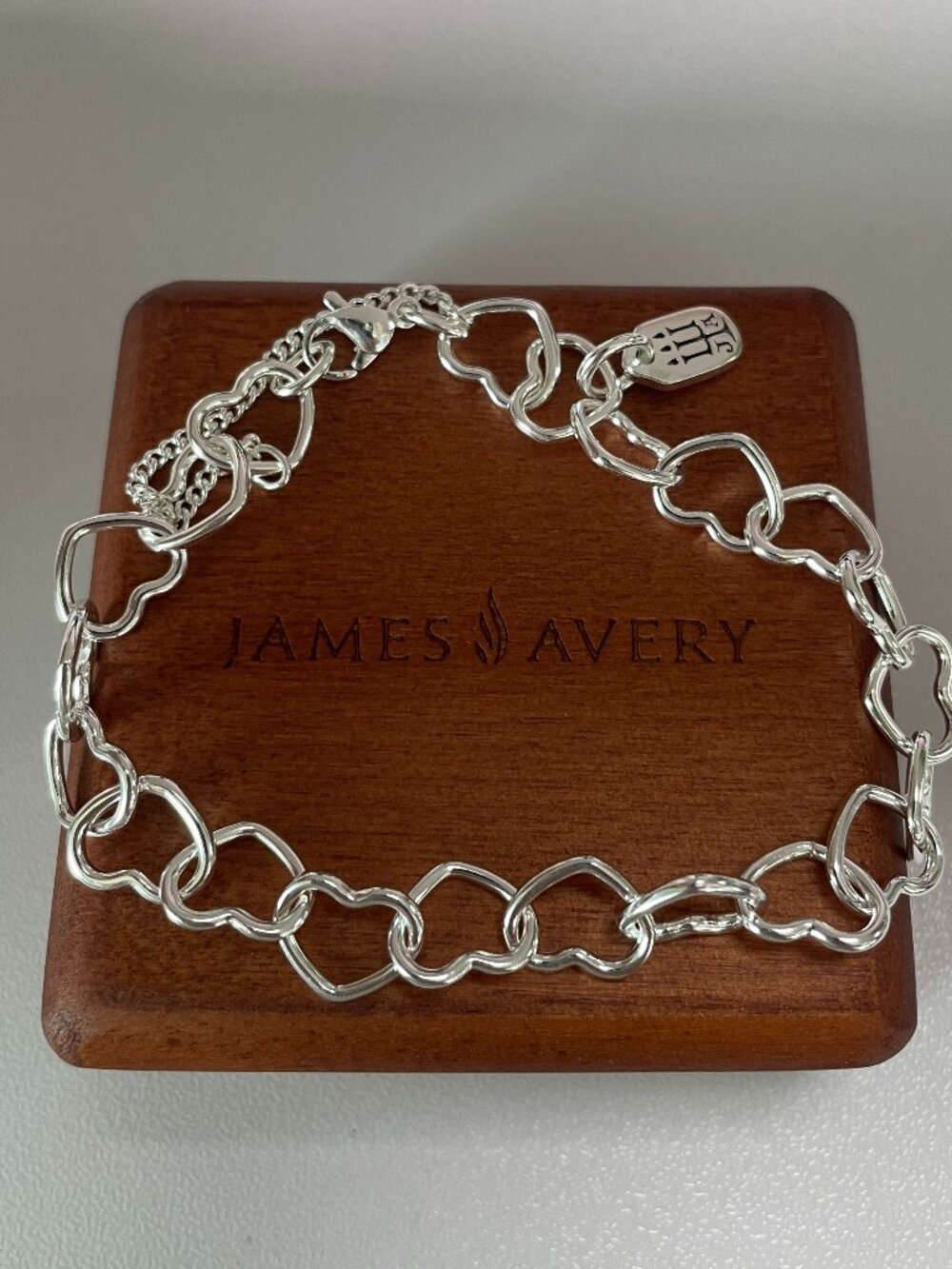 James Avery Connected Hearts Charm Bracelet - Picture 3 of 3
